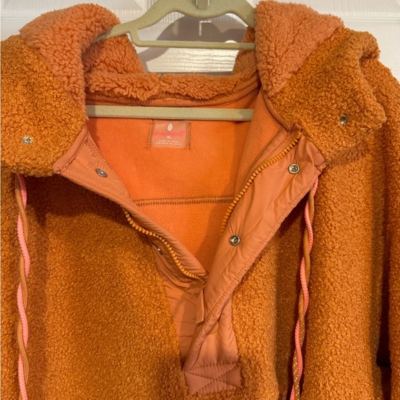 Free People Fuzzy Was She Fleece Pull Over - Picture 8 of 16